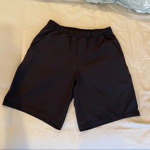 Lululemon Black Pace-breaker M lined 9” inseam